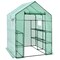 Walk-in Gardening Greenhouse with Observation Windows and Zipper Roll-up Door